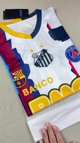 The Neymar 2025-26 special edition football jersey for his football career is truly perfect.#fyp #fyppp #romania #jersey #footballtiktok #footballjersey #footballshirt #shirt #barcelona #psg #neymar #santos 