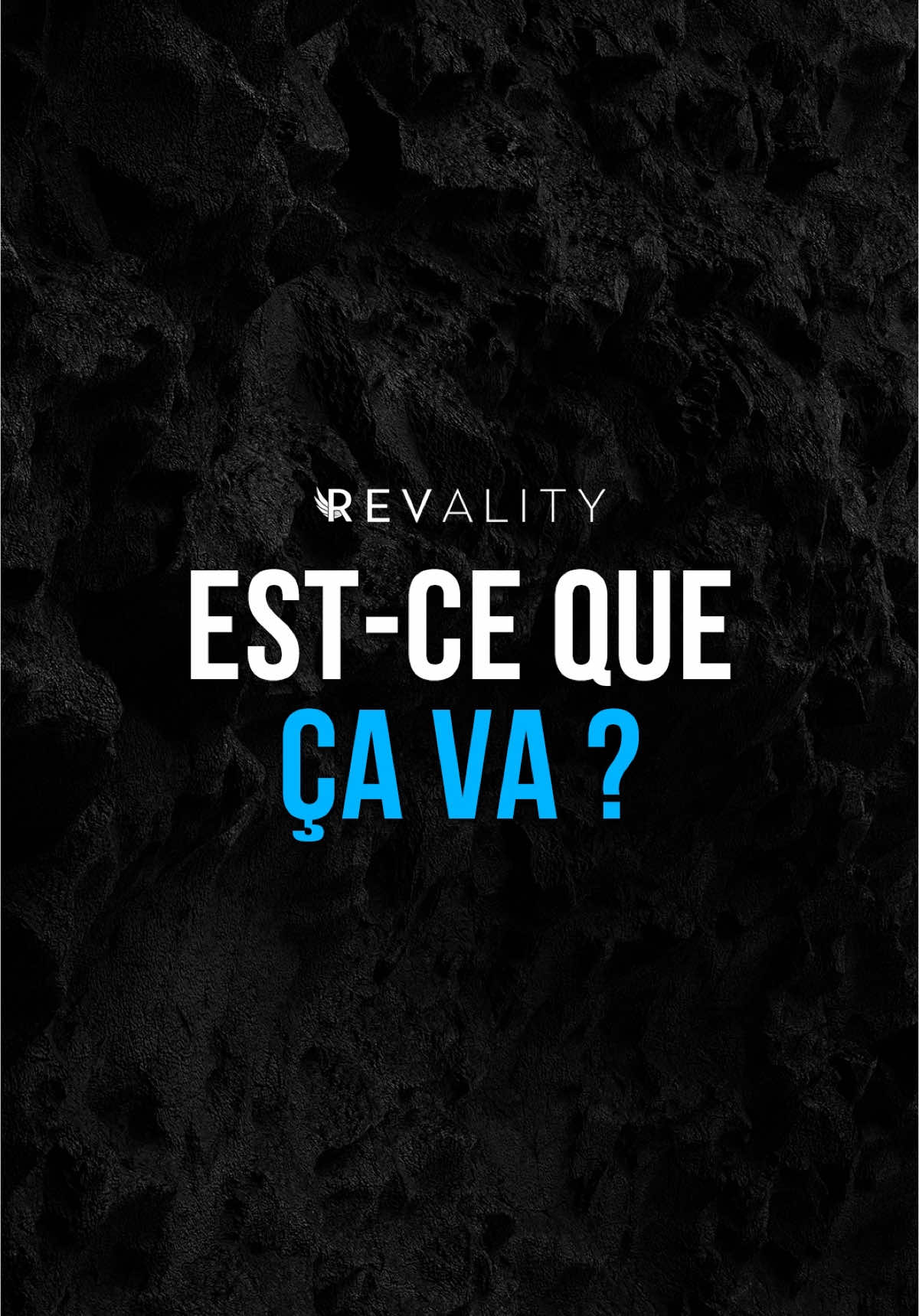 Est-ce que ça va ? 💭 #revality #bienetre #soutien #courage 
