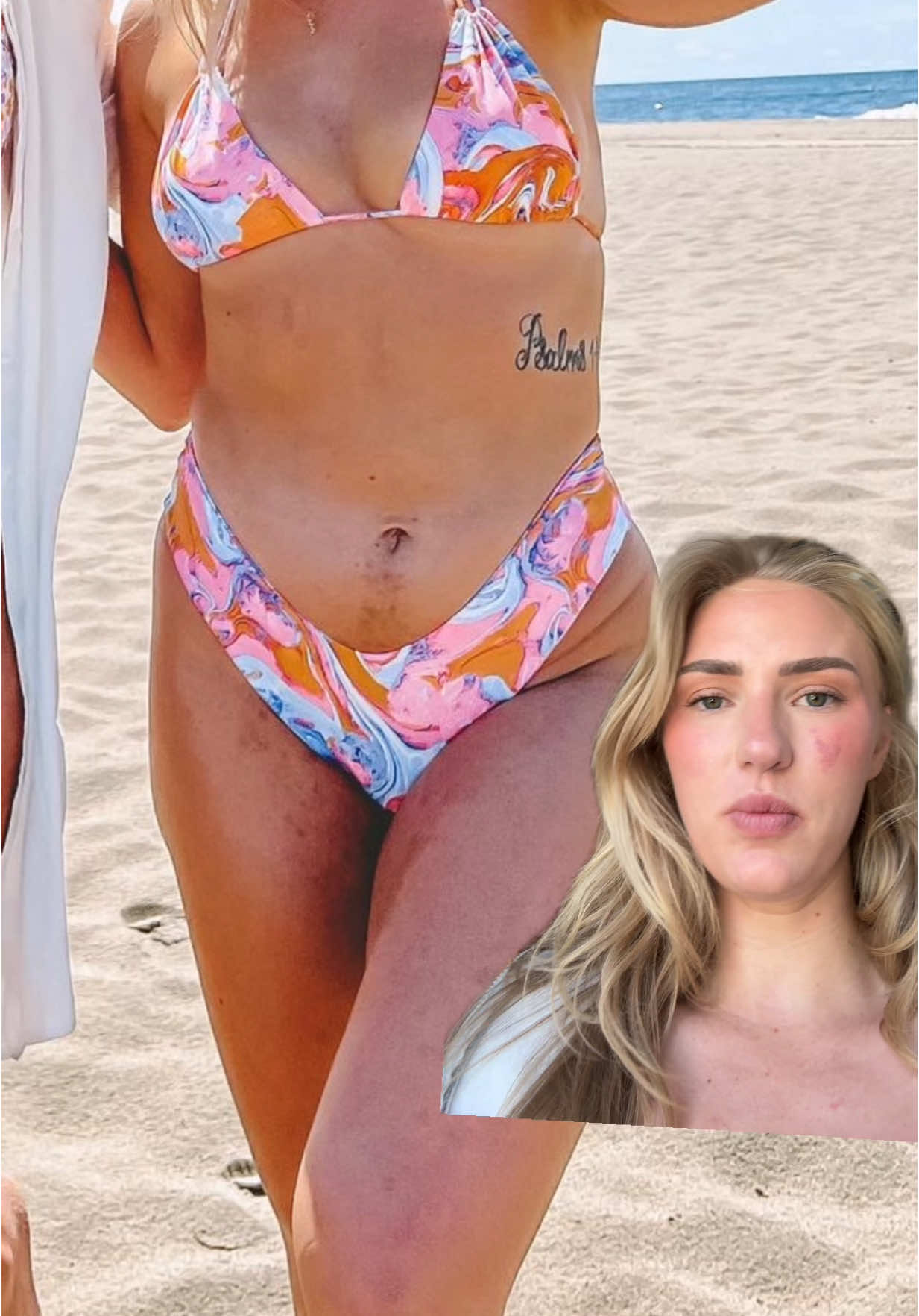 I tried everything before resorting to this; sugaring, waxing, different razors, even not shaving at all lol #greenscreen #laserhairremoval 