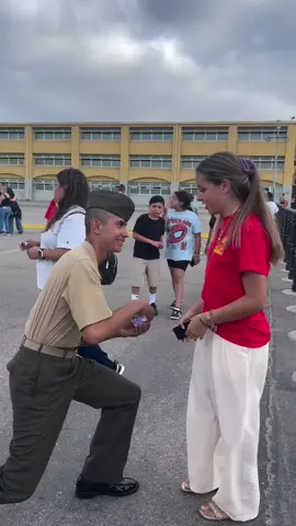 He really did what every drill instructor told us not to do