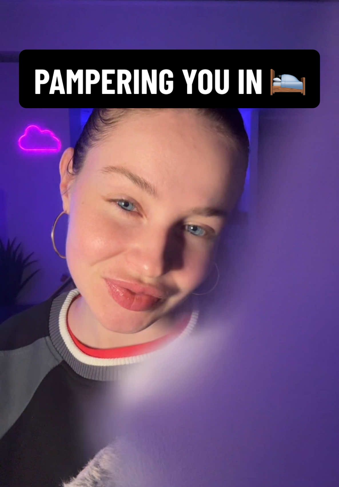 Spring pampering ASMR🌷 full video on my YouTube: ASMR Belle♥️ #asmrpampering#asmrskincare#asmrinbed#asmrpersonalattention#asmronyourface#springasmr#springbreak#asmr#fyp