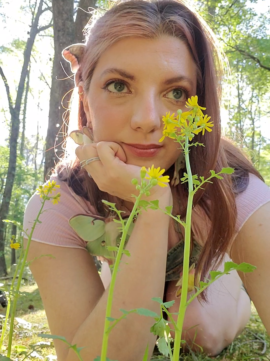 going for a Miss Honey inspired outfit, and some clips from around my little forest home recently. Matilda was my favortie movie as a kid. I was in awe of Miss Honey's cottage and that probably explains a lot of who I am today. 🌸🐝🌼🌹#misshoney #matilda #OOTD #aesthetic #forestcottage #cottagecore #fairycore #springaesthetic 