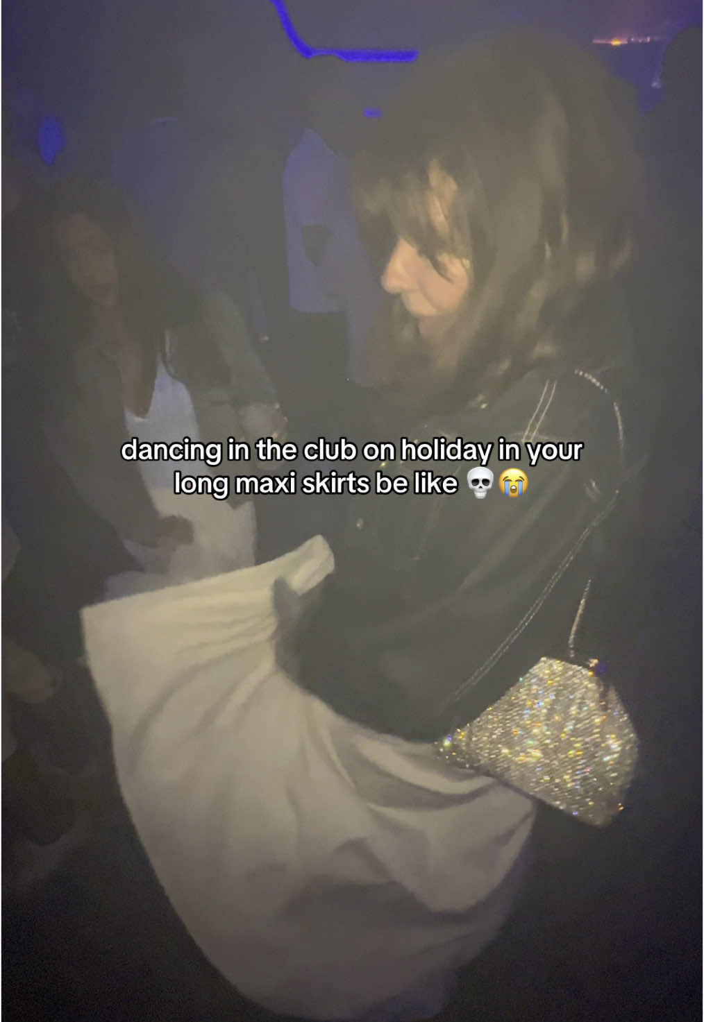 this is how I imagine the 1800’s to be like xxxx #holiday #spain #Summer #club #clubbing #dancing #funny #maxiskirt 