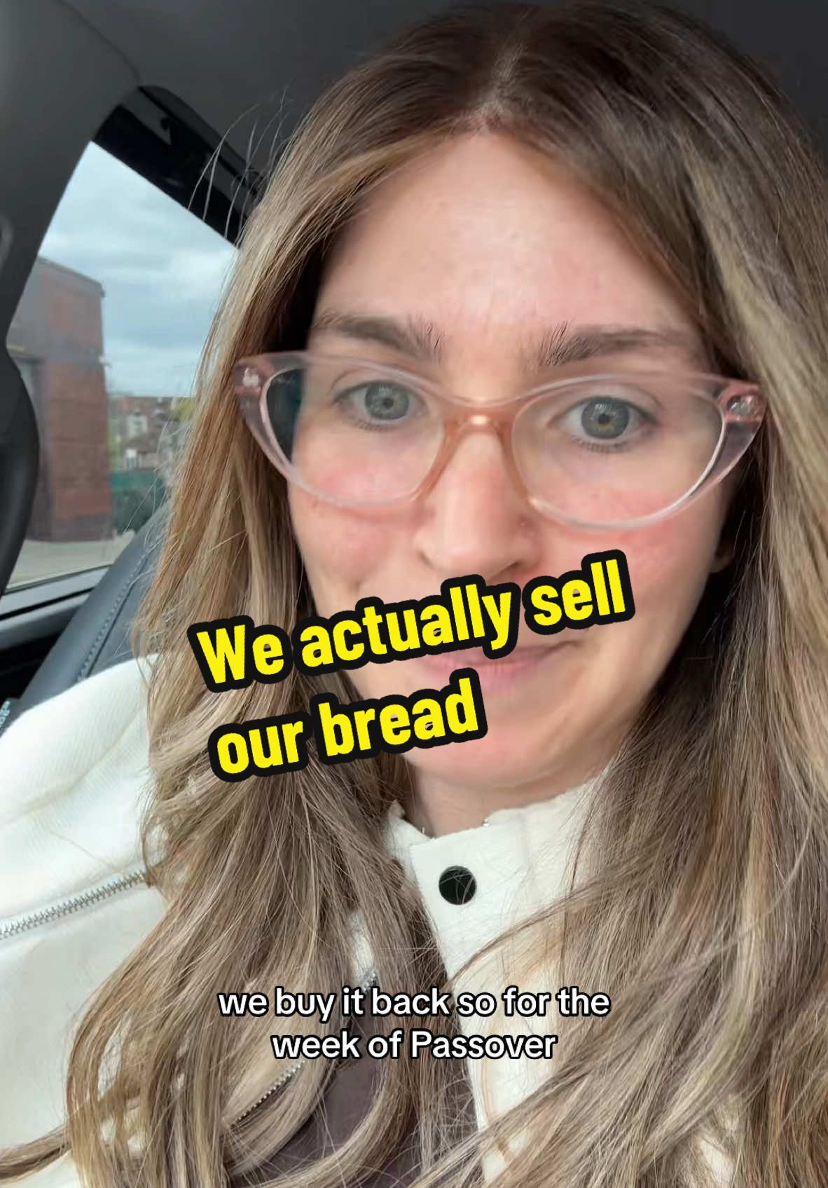 Replying to @kellie.2 There is an actual legal sale that happens of all our bread, bread products, and anything the may have come in contact with bread that we cannot make kosher or use during the week of Passover. #passover #pesach #jewish #education 