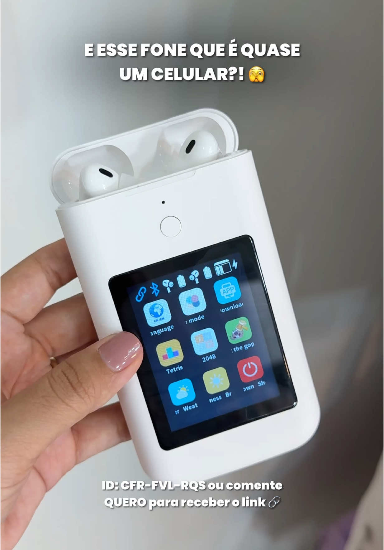 ID SHOPEE: CFR-FVL-RQS ou https://collshp.com/im.leticia #fy #shopee #airpods 