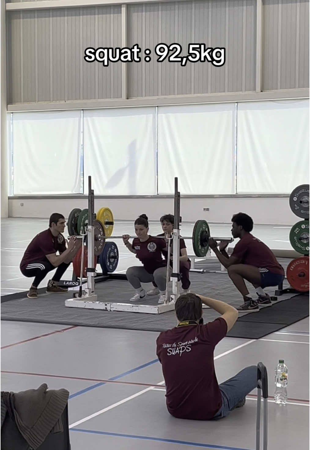 c’est pas si mal sans ceinture ni rien et aucune prépa #gymgirl #sbd #force #GymTok #pourtoi #fyp 