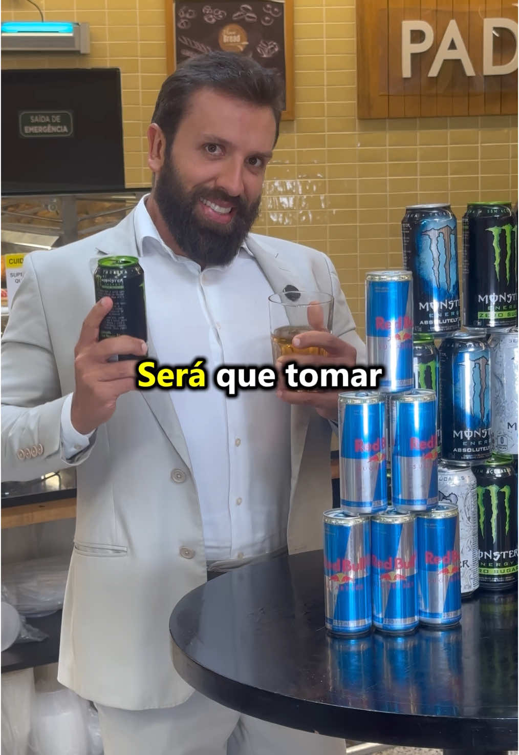 Energético faz mal?  #dieta #dietaflexivel #energetico 