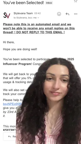 So happy I got accepted to be a part of the Influencer Program for @Stylevana 🥰🥹💕! Looking forward to share some new products with you guys😍💕 #stylevana #fyp #skincare #influencer #skincareinfluencer #koreanskincare #skincaretips #ugc #ugccreator 