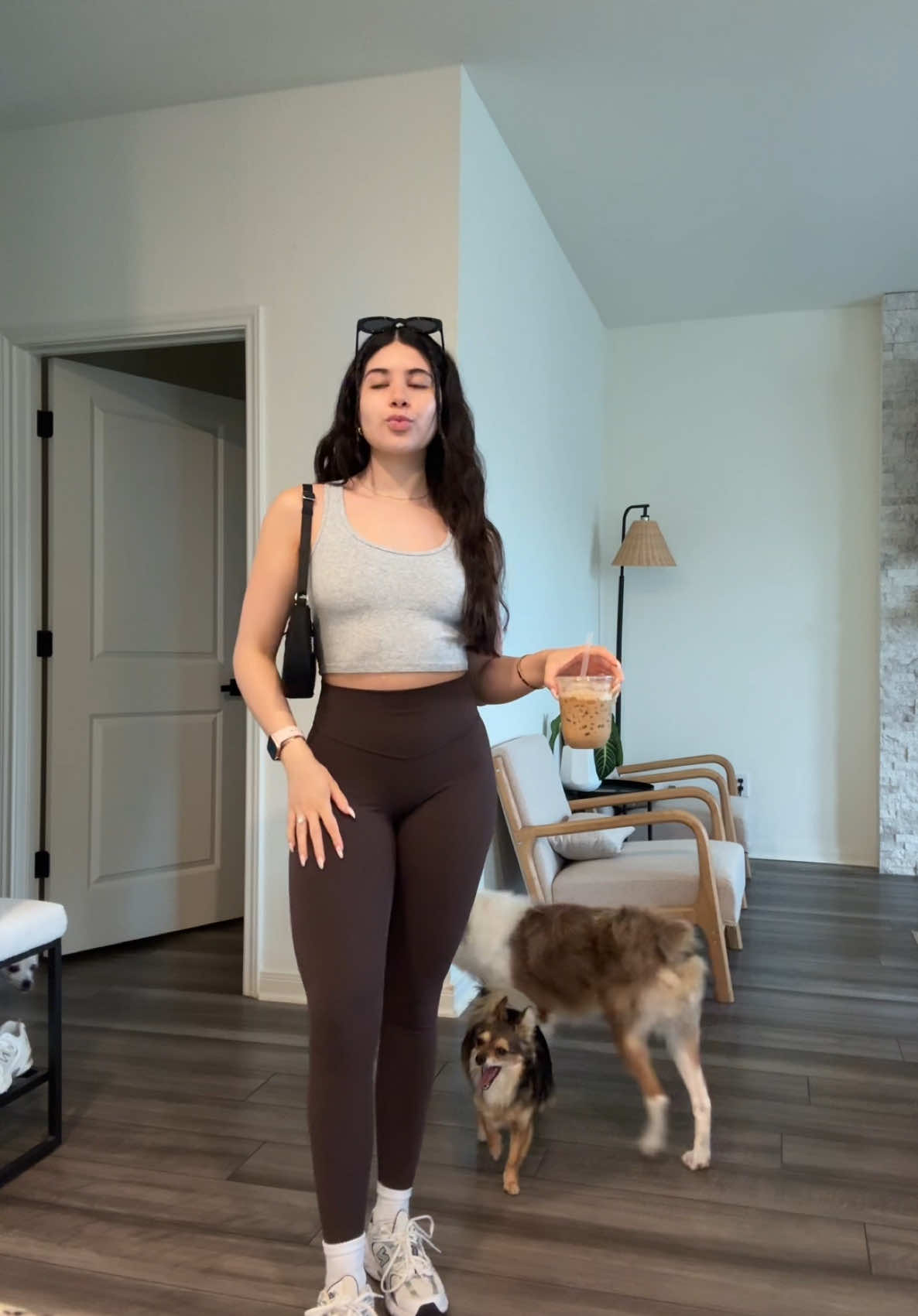 Errands ootd ft. my dog always trying to bite my 🍑🍑😭😭