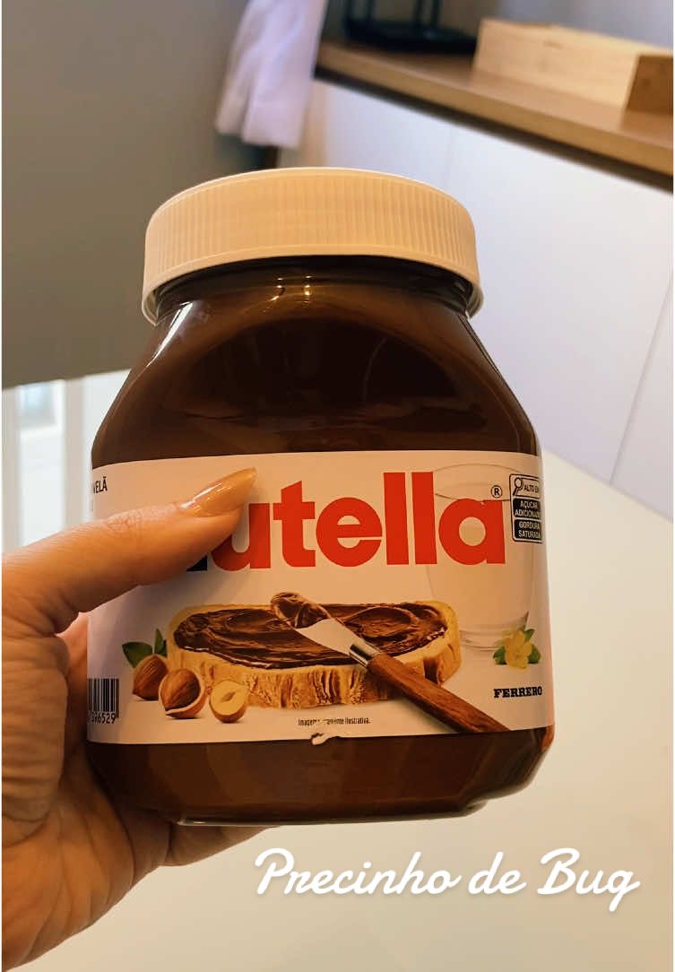 E se eu contar que paguei apenas R$22,64 (com o frete)? #pagandobarato #shopee #cupomshopee #unbox #unboxingvideo #nutella #nutellachallenge 