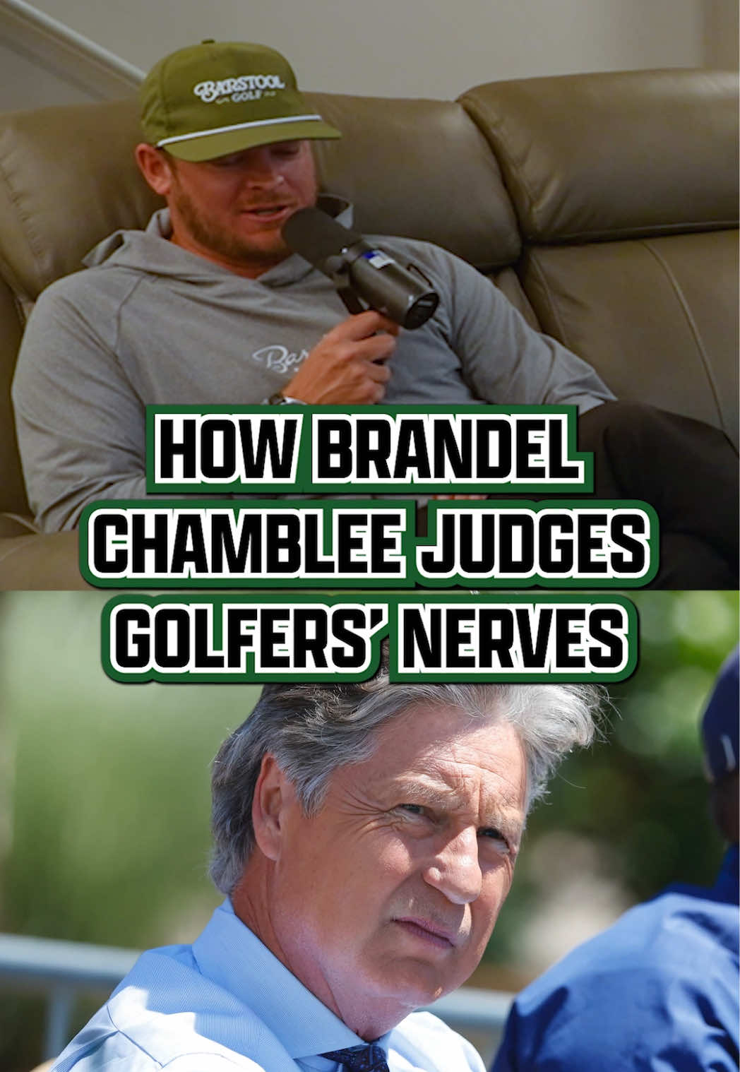 “The lead is worse for golfers than a bad back.” Brandel’s insight on what having the lead does to golfers was on full display at Augusta.
