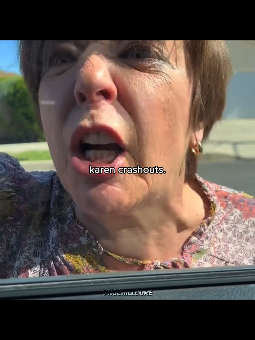 Karen's crashing out 💀💀  #core #aura #mentality #crashout 