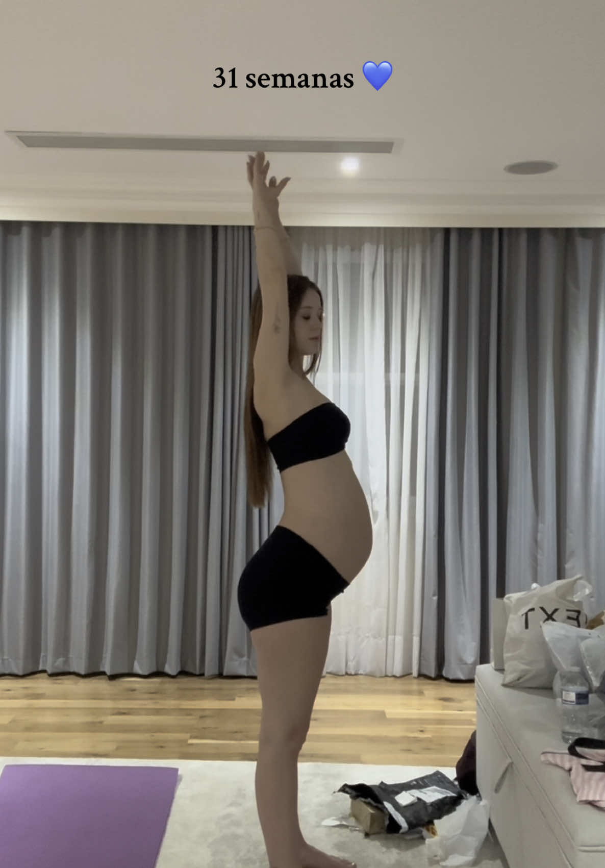 bump check 💙🤰🏼#31semanas 
