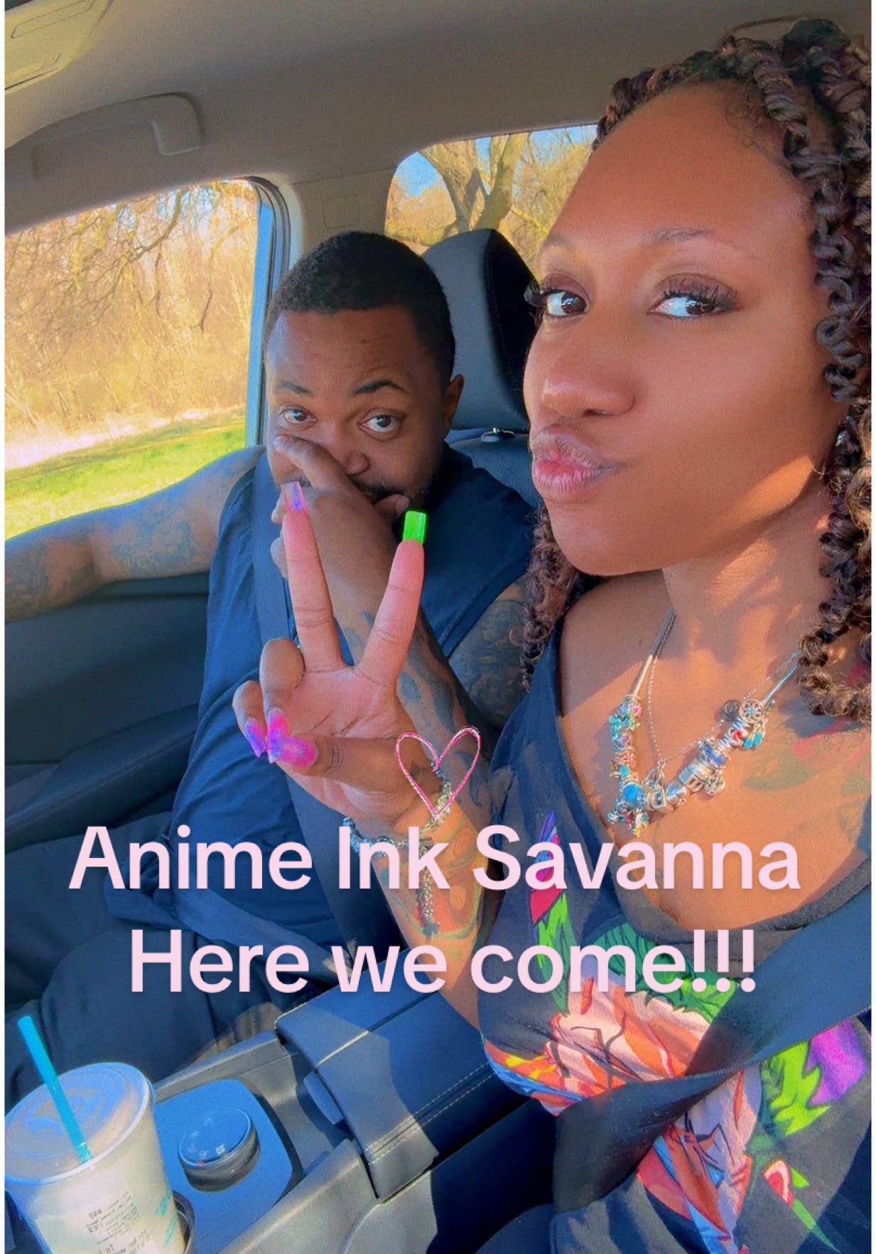 Heading out for Tattoo Expo In Savannah Georgia! 14 hour drive late start but it’s cool we’re a vibe so it works 😌❤️ #Vlog #roadtrip 