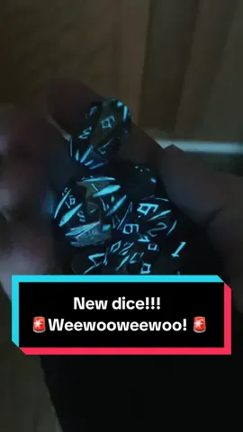 I saw another guy post a video about this and I had to try for myself. When I first got the dice I thought they were pretty unique, but I didn’t realize that they can GLOW!!!  If the seller had mentioned it I would have ordered them sooner! #dnd #dnddice #dnddicegoblin #dicegoblin #uniquedice #cooldice #polyhedraldice #ttrpg #ttrpgtok #ttrpgtiktok #dnd5e #dungeonsanddragons #dndtok 
