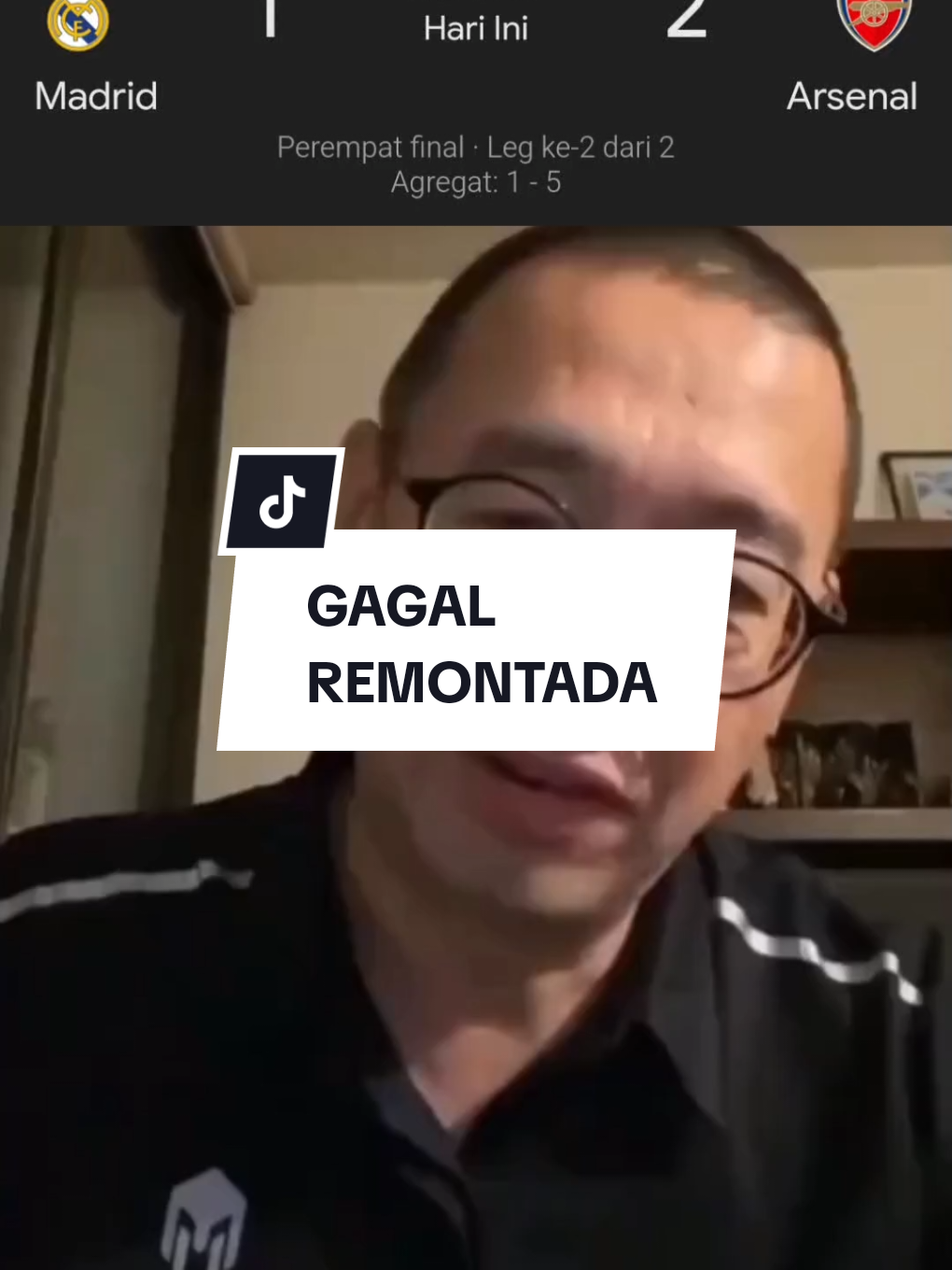 Remontada ❌  Remokdada ✅  #championsleague #realmadrid #arsenal 