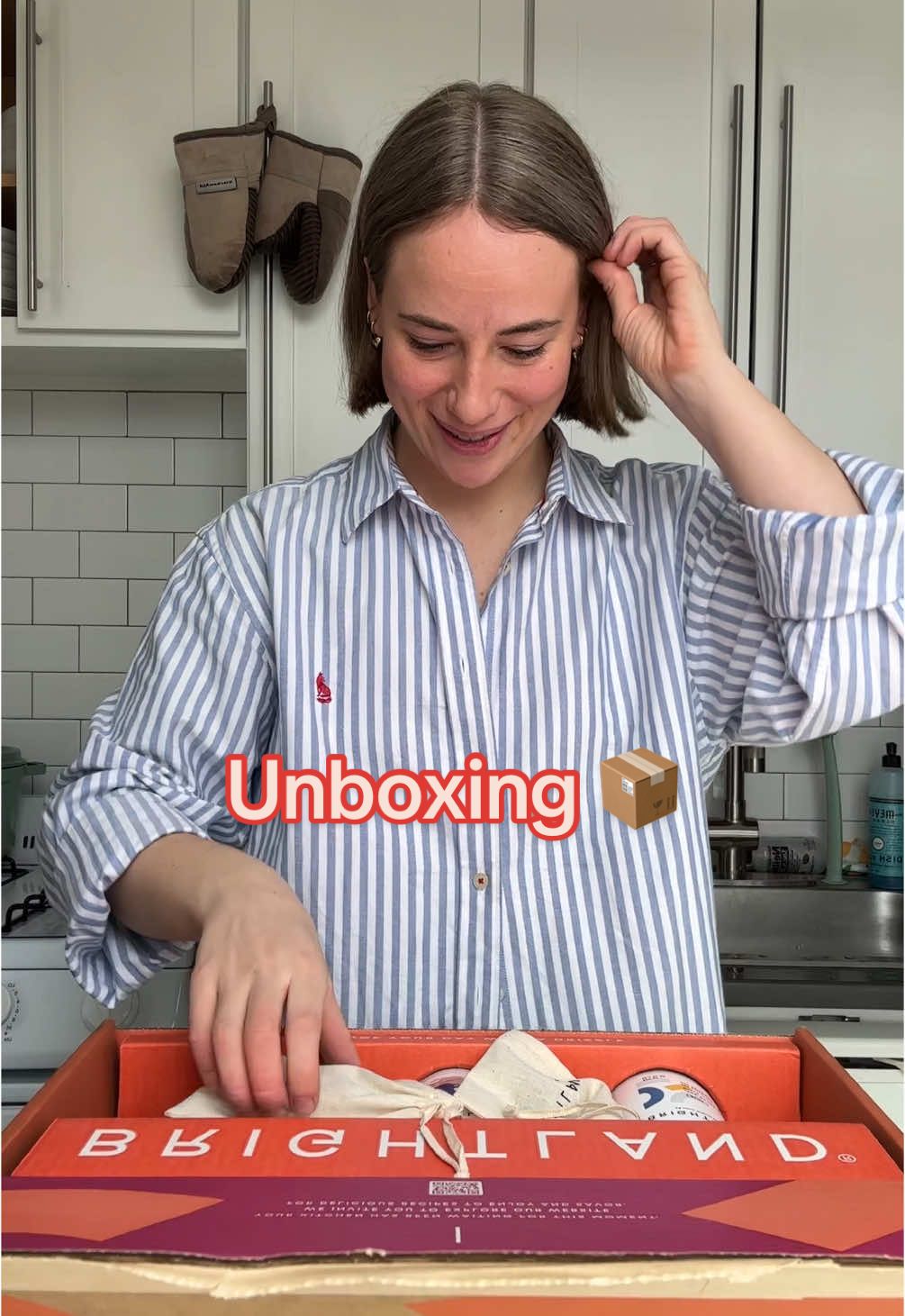 @Brightland kindly sent some olive oils so I thought we could open together!! link in bio for 20% off their products 🌷 #brightland #oliveoil #lemonoliveoil #basiloliveoil #mothersday #mothersdaygift 