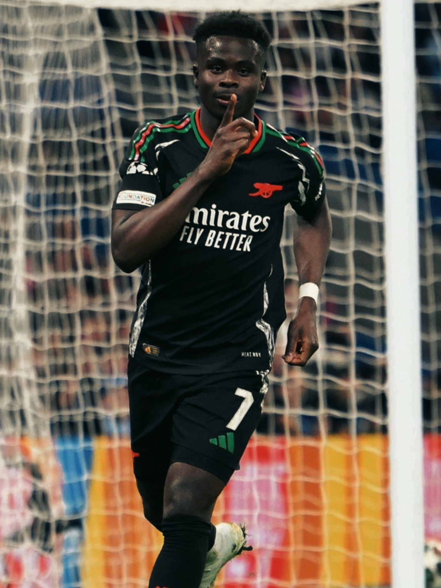 Thierry Henry 🤝 Bukayo Saka. 🤫 #realmadrid #arsenal #thierryhenry #bukayosaka #şampiyonlarligi #ucl #sporhaberleri