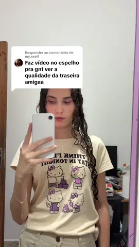 Respondendo a @my.seelf talvez o Tiktok tire um pouco da qualidade mas amanhã vou postar mais vídeo no espelho no modo foto 🫶🏻 mas tô amando a câmera é mt boa #16e #iphone16 