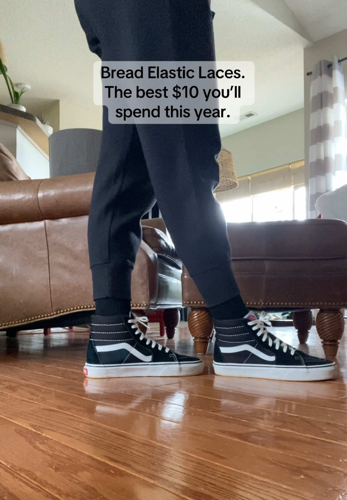 I used to feel like bending down to tie my shoes was a full-core workout. Like, ma’am—I just want cute, comfy sneakers, not a CrossFit session. And don’t even get me started on double knots. Or laces coming undone in the rain. Or with kids tugging on me, groceries in hand—WHO has time? But then I found these little miracles—Bread Elastic Laces—and GIRL, they are changing the game. They’re going viral for a reason. No more tying. No more tripping. Just slip-on, go, and serve ‘hot mom who has her life together’ energy—even if you’re one toddler tantrum away from losing it. I felt silly buying shoelaces on the internet… and now I’m telling every woman I know to buy three pairs. They make your sneakers look better too. Like… designer better. IYKYK. Treasure chest in TikTok Shop Showcase. Go explore, you know you want to.