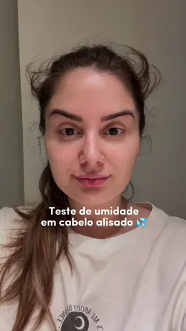 TESTE de umidade em cabelo alisado 💦 Essa é a 5ª vez que eu uso o Sérum Leave In Elseve Liso dos Sonhos de @L’Oréal Paris e dessa vez eu resolvi testar se o produto realmente é à prova de umidade durante um treino de bike 🚲 O que vocês acharam do resultado? Já usaram esse produto ou pretendem testar? Me contem nos comentários! 😍🩷✨ #cabelosaudavel #testedeumidade #dicasdebeleza #dicasdecabelo #LorealParisHairCare #ElseveLisoDosSonhos #LorealParis #Publicidade 