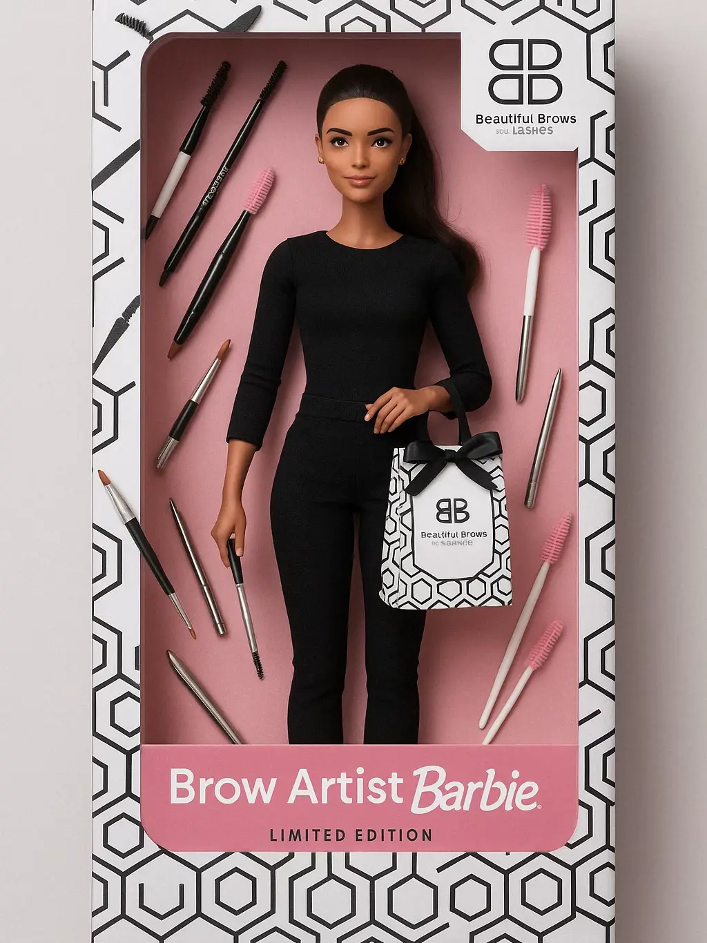conoce a nuestras brow artist y lash artist barbies💕  #barbieai #bbl #bblcrew #browartist #lashartist  #ai 