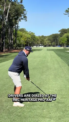 Didn’t take too long to convert the group at RBC Heritage pro-am to #Qi35Driver 