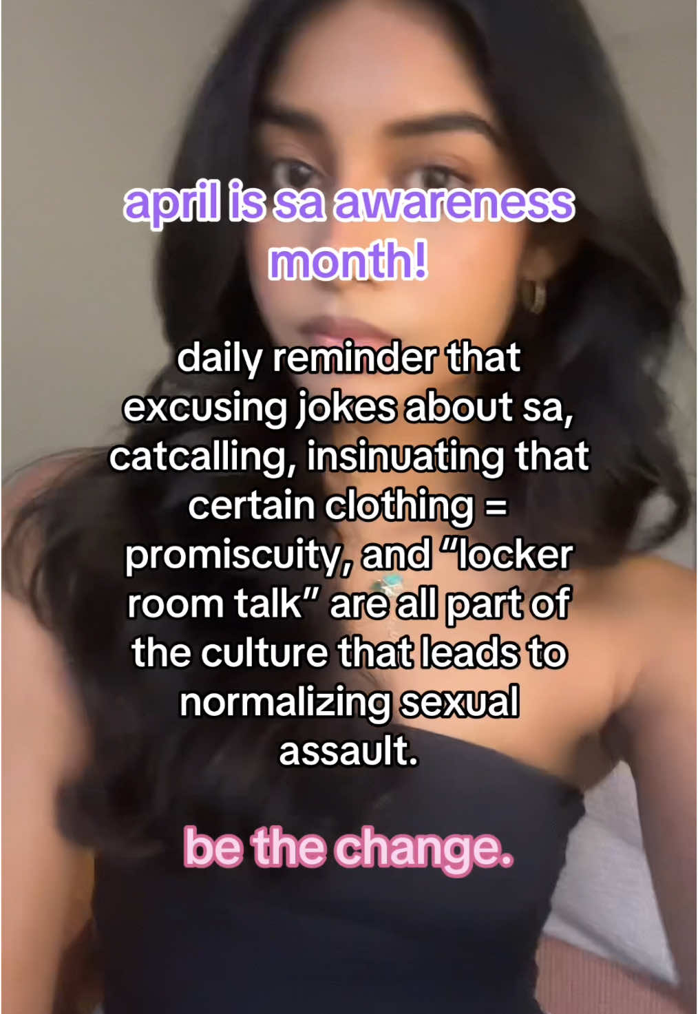 Dismantling r@pe culture starts small. Learn more about safe and informed sex at https://www.violetproject.org/sexual-decision-making-and-pleasure #violet4teens #consent #sexualassaultawareness #reproductiverights 