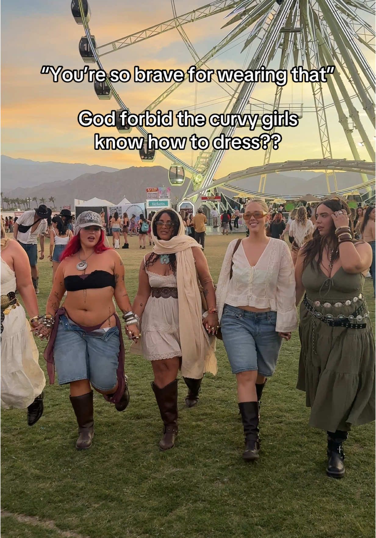 bffr👀👀 @Torrid #coachella2025 #curvyfashion #midsizestyle #plussizeedition #coachella 