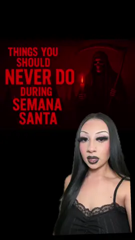 Things you shouldn’t do during semana Santa #greenscreen #scary #scarytiktoks #horror 
