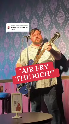 Replying to @Ross Childs “AIR FRYER BLUES” #fyp #music #song #guitar #airfryer #satire #eattherich #comedymusic #katyperry #blueorigin 