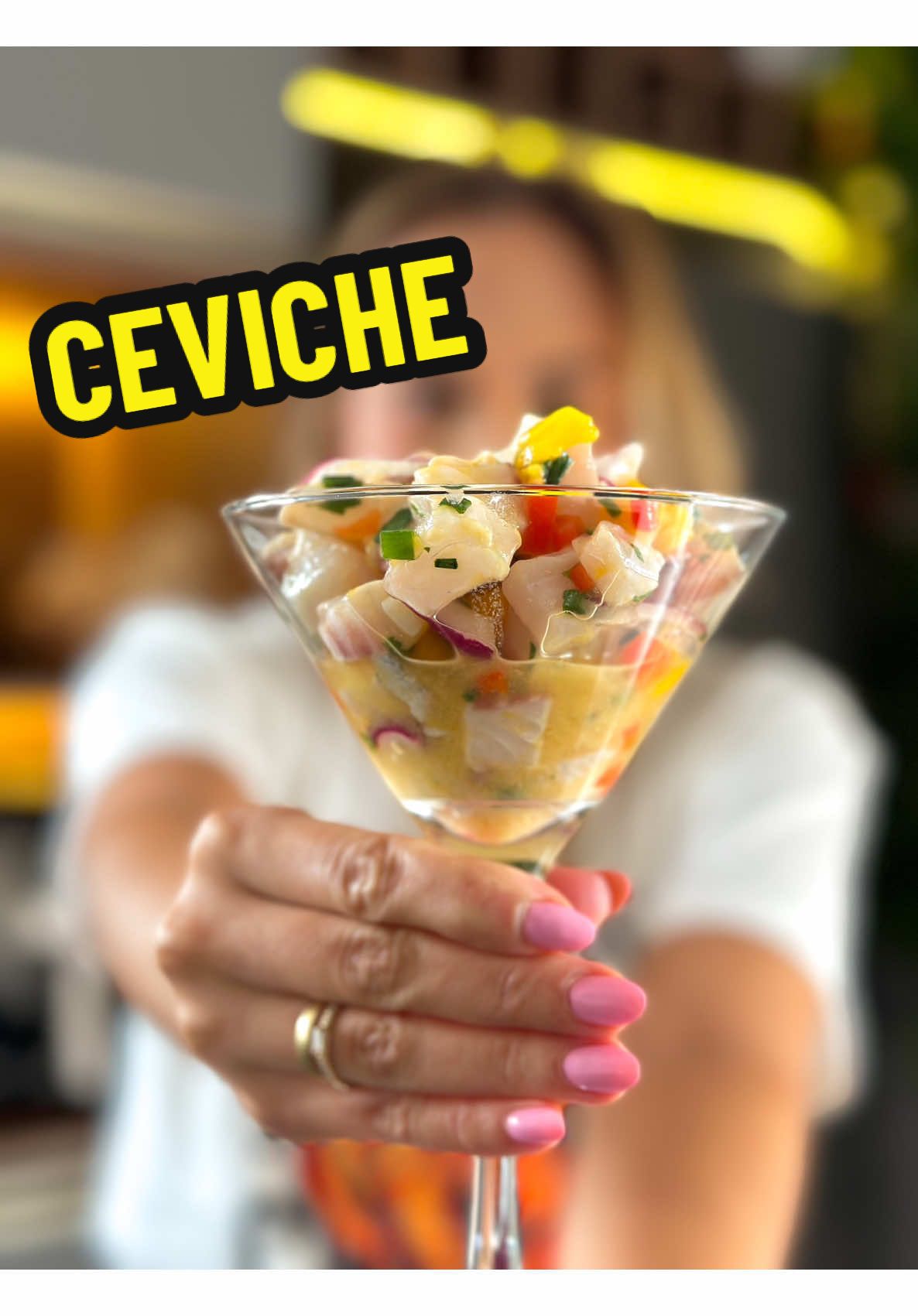 Ceviche ❤️ Sem pimenta por motivos pessoais hahahahaha 