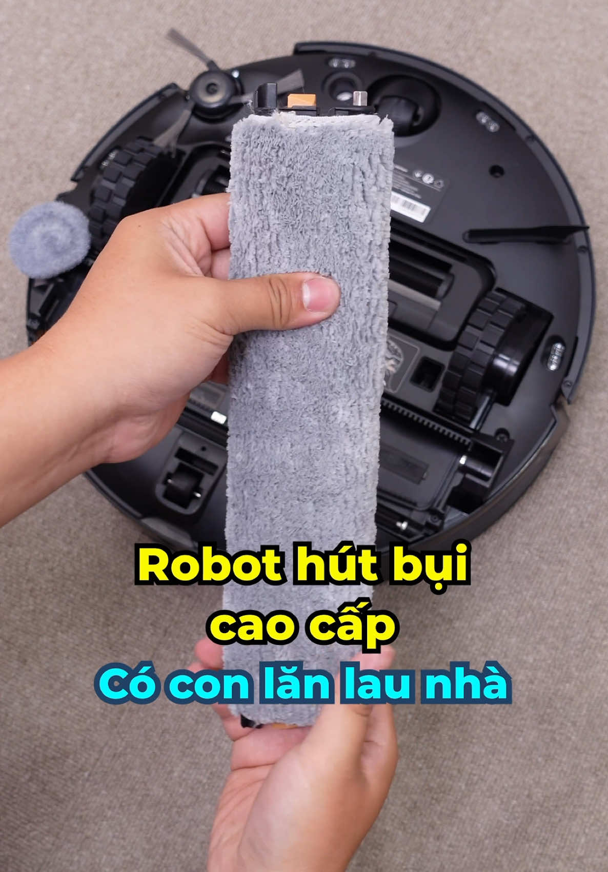 MOVA Z50 Ultra: robot lau nhà bằng con lăn #LearnOnTikTok #ThanhCongNghe #movavietnam #movaz50ultra 