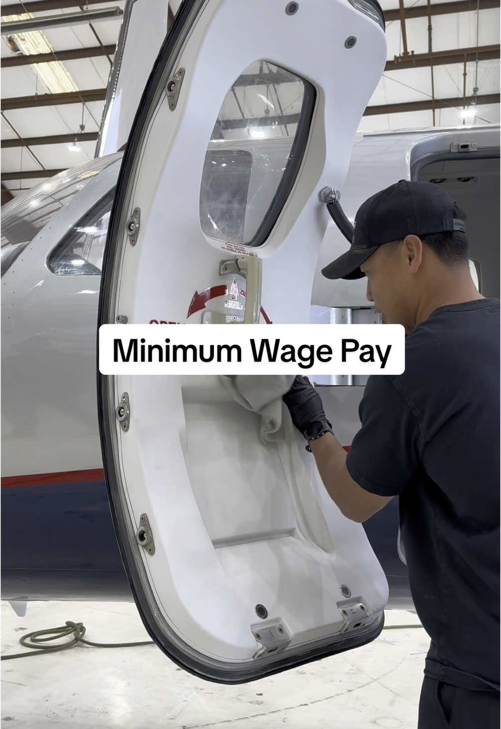 Life as a business owner is tough when you make less than minimum wage. #aviation #aircraftdetailing #business 