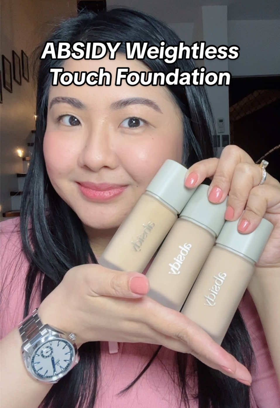 @Absidy Beauty BEAUTY BASE WEIGHTLESS TOUCH FOUNDATION (1N, 1.5N and 1W) 😍 #absidybeauty #absidybeautybase #beautywithoutbounds #foundation #fyp 