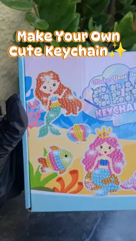 DIY Gem keychain Set Diamond Painting toy for kids✨ #keychain #kids #toy #diamondpainting #toys 