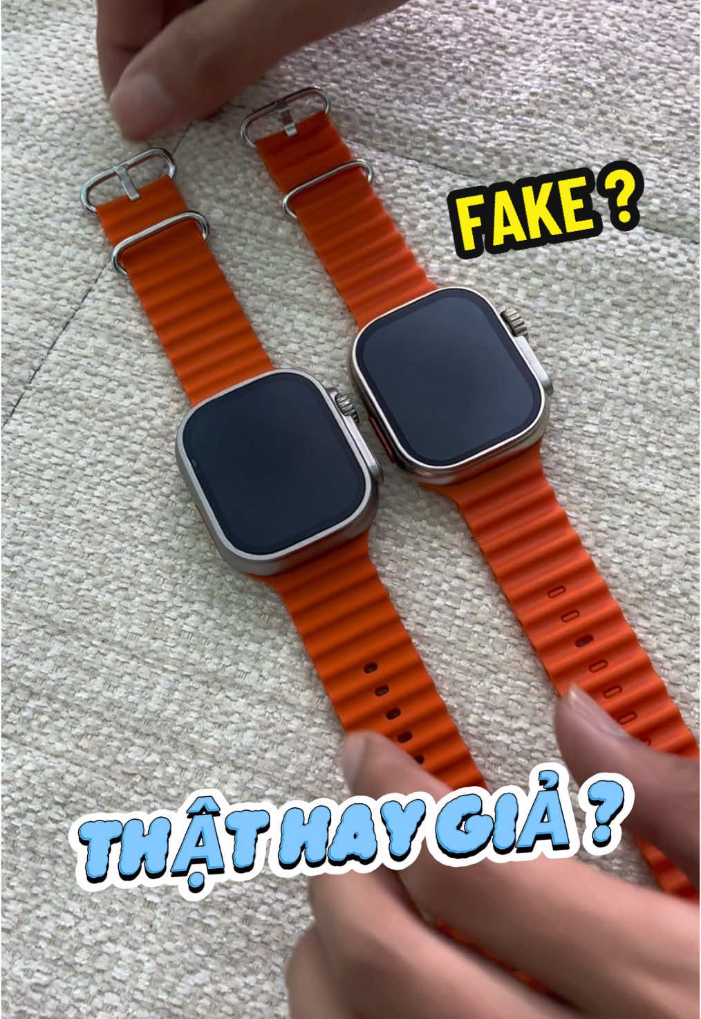 Cách phân biệt thật giả khi mua đồng hồ thông minh S9 Ultra 5G #donghothongminh #smartwatch #smartwatches #smartwatchviral #s9ultra5g #CapCut 