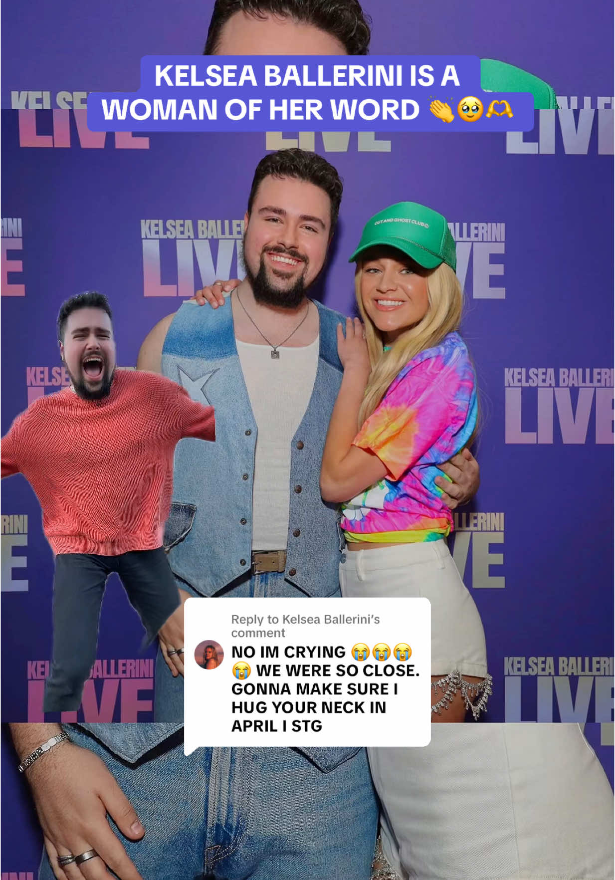 Replying to @Kelsea Ballerini update: BESTIES HAVE UNITED 🥹🙌 the sweetest queen truly, so proud to be a fan (bestie*)!!! 🤍 couldn’t be more thankful to kelsea and her team for having me 🫶 AND THE SHOW??? She was born to be on that stage and IN THOSE ARENAS 👏 #kelseaballerini #kelseaballeriniconcert #kelseaballerinilive #kelseaballerinipatterns #baggage #baggagekelseaballerini 