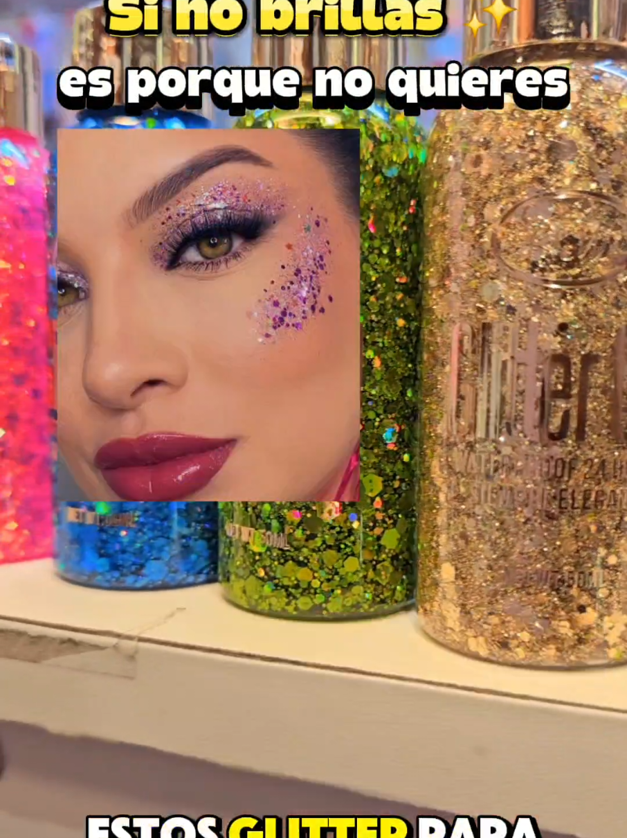 𝗦𝗶 𝗻𝗼 𝗯𝗿𝗶𝗹𝗹𝗮𝘀… ¡𝗲𝘀 𝗽𝗼𝗿𝗾𝘂𝗲 𝗻𝗼 𝗾𝘂𝗶𝗲𝗿𝗲𝘀❗ Descubre nuestros glitter para rostro y cuerpo con destellos que se notan de verdad. Variedad de colores y un efecto que roba miradas… ¡Y lo mejor! A solo S/5.90 ¿Lista para brillar?  📍 Visítanos en: Calle Jerusalén 201B (pasando tiendas Curacao) 𝗛𝗼𝗿𝗮𝗿𝗶𝗼 𝗱𝗲 𝗮𝘁𝗲𝗻𝗰𝗶𝗼́𝗻: Lunes a Sábado de 10:00 a.m. a 7:00 p.m. 𝗧𝗮𝗺𝗯𝗶𝗲𝗻 𝗽𝘂𝗲𝗱𝗲𝘀 𝗵𝗮𝗰𝗲𝗿 𝘁𝘂𝘀 𝗰𝗼𝗻𝘀𝘂𝗹𝘁𝗮𝘀 𝗼 𝗽𝗲𝗱𝗶𝗱𝗼𝘀 𝗮𝗹: 📞 904 041 495 , en el mismo horario. #Brillos #glitter #fiesta #Makeup #beauty #arequipa #cosméticos  #maquillaje #brilla #brillantes #belleza #viral #parati #peru