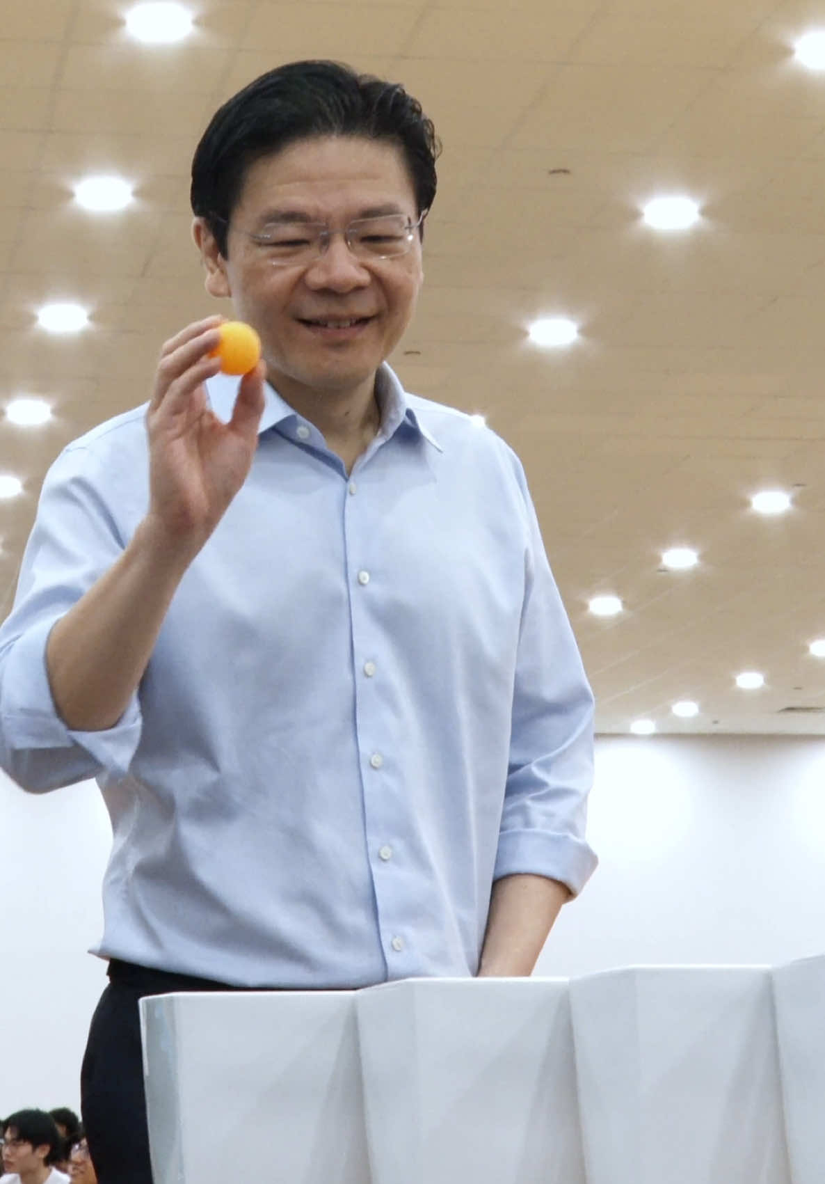 Joined new students at @Republic Polytechnic and played one of their orientation games! #singapore #games 