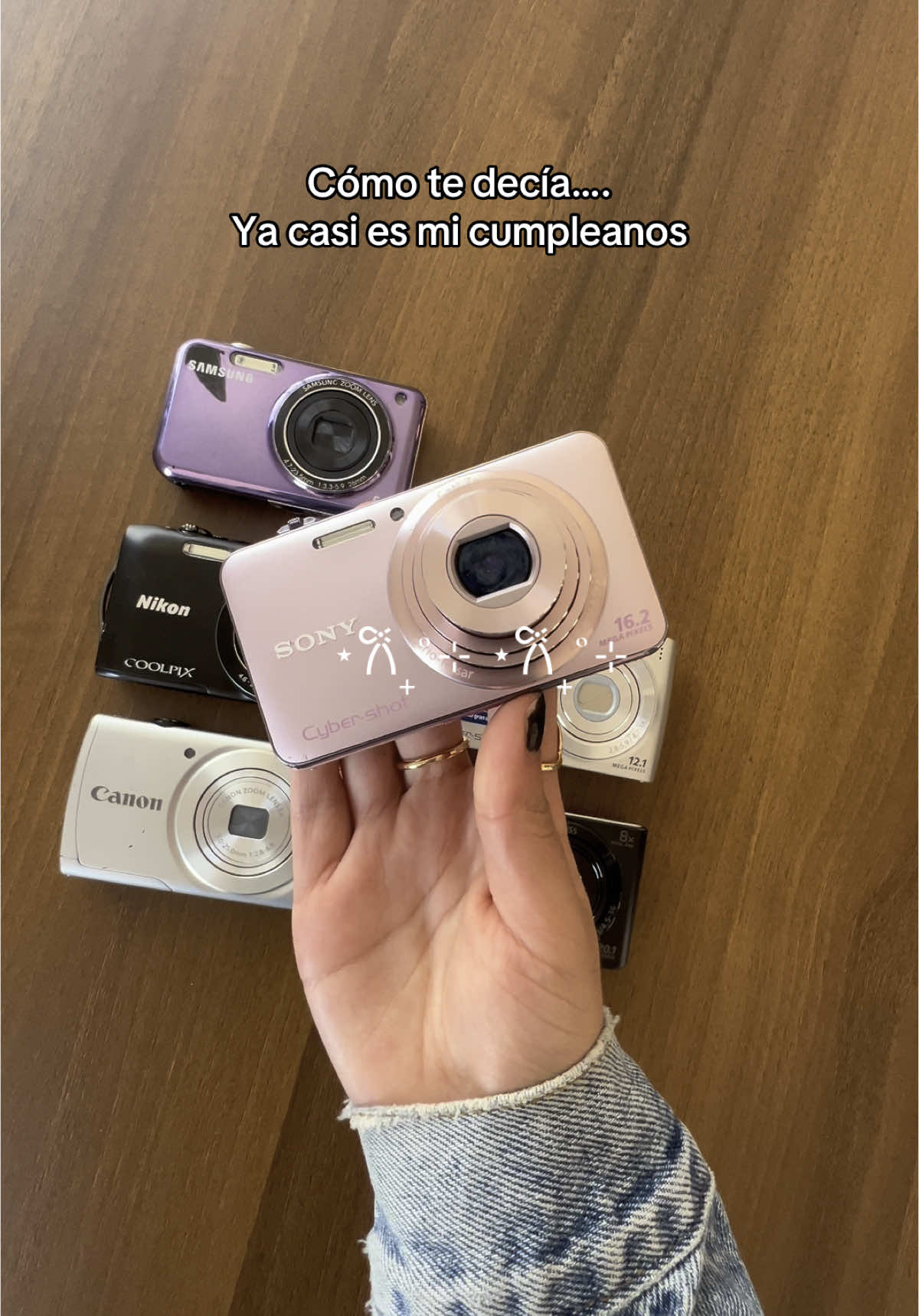 Solo te recuerdo que ya casi es mi cumple 🎉  #camaradigital #digitalcamera #cumpleaños #giftideas #canoncamera #sonycybershot #mexico🇲🇽 