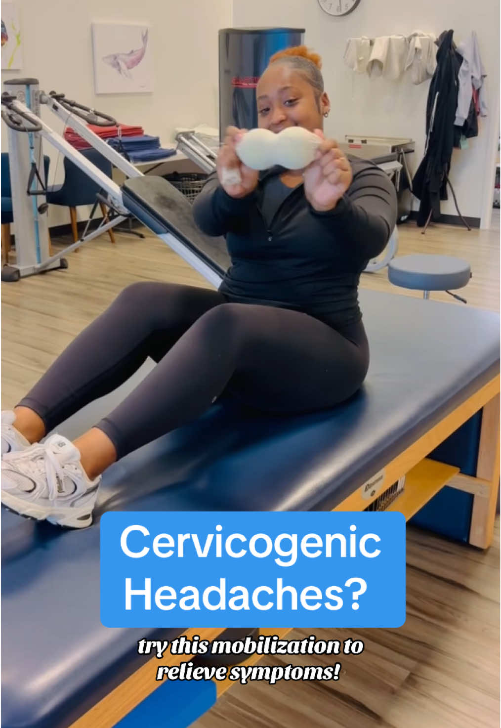 Muscle tightness causing headaches? Use tennis balls to help relieve pain and prevent symptoms!  #fyp #physicaltherapy #physicaltherapytiktok #physicaltherapylife #cervicogenicheadache #headacherelief #headache 
