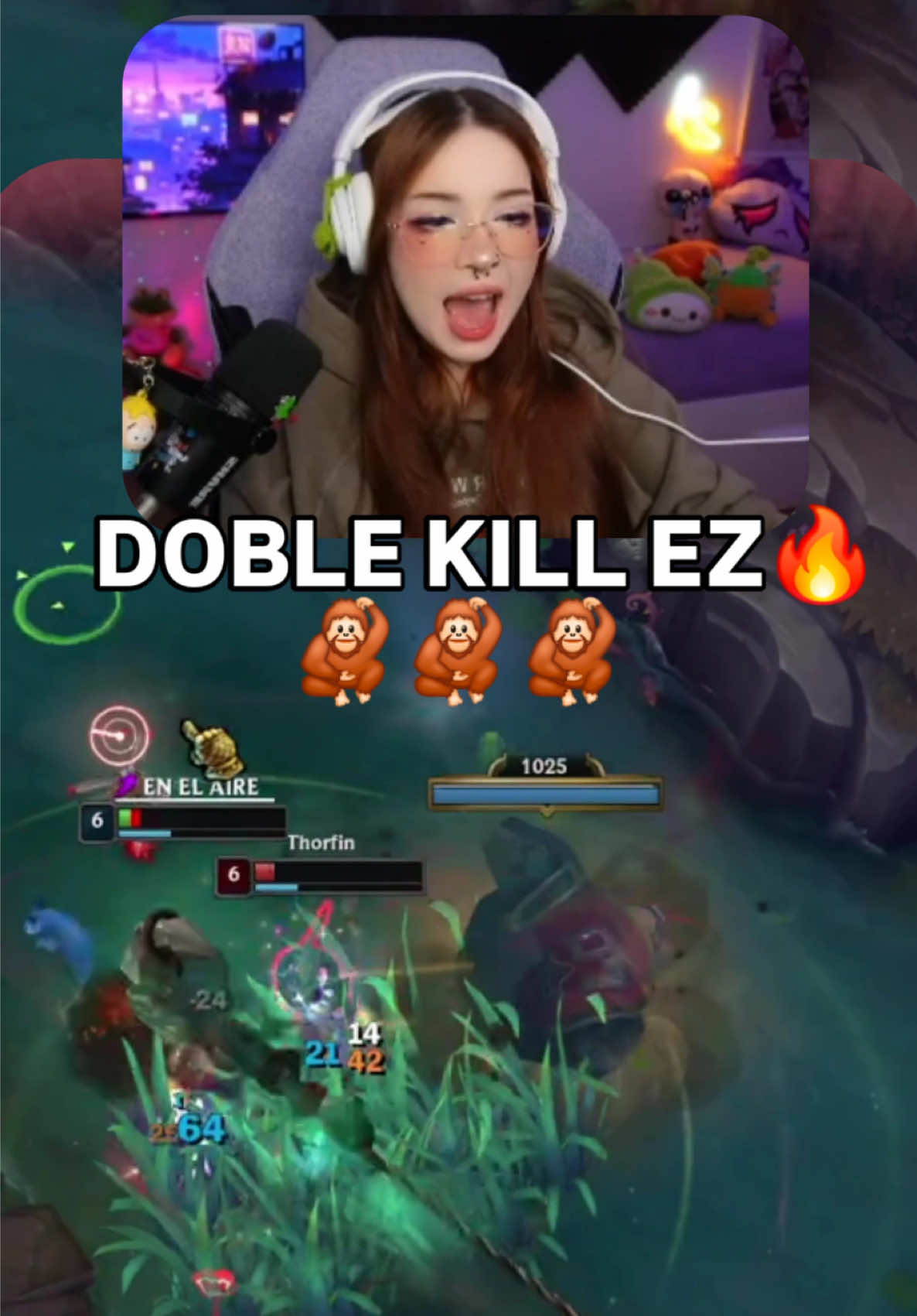 Día 4 | CADA VEZ más cerca de la PENTA con ivern 🌸 | Parte 4/365 Jugando ivern todas las líneas hasta hacerme pentakill  . #leagueoflegends #riotgames #streamergirl #twitchclips #lolplays #memeslol #gaming #ivern