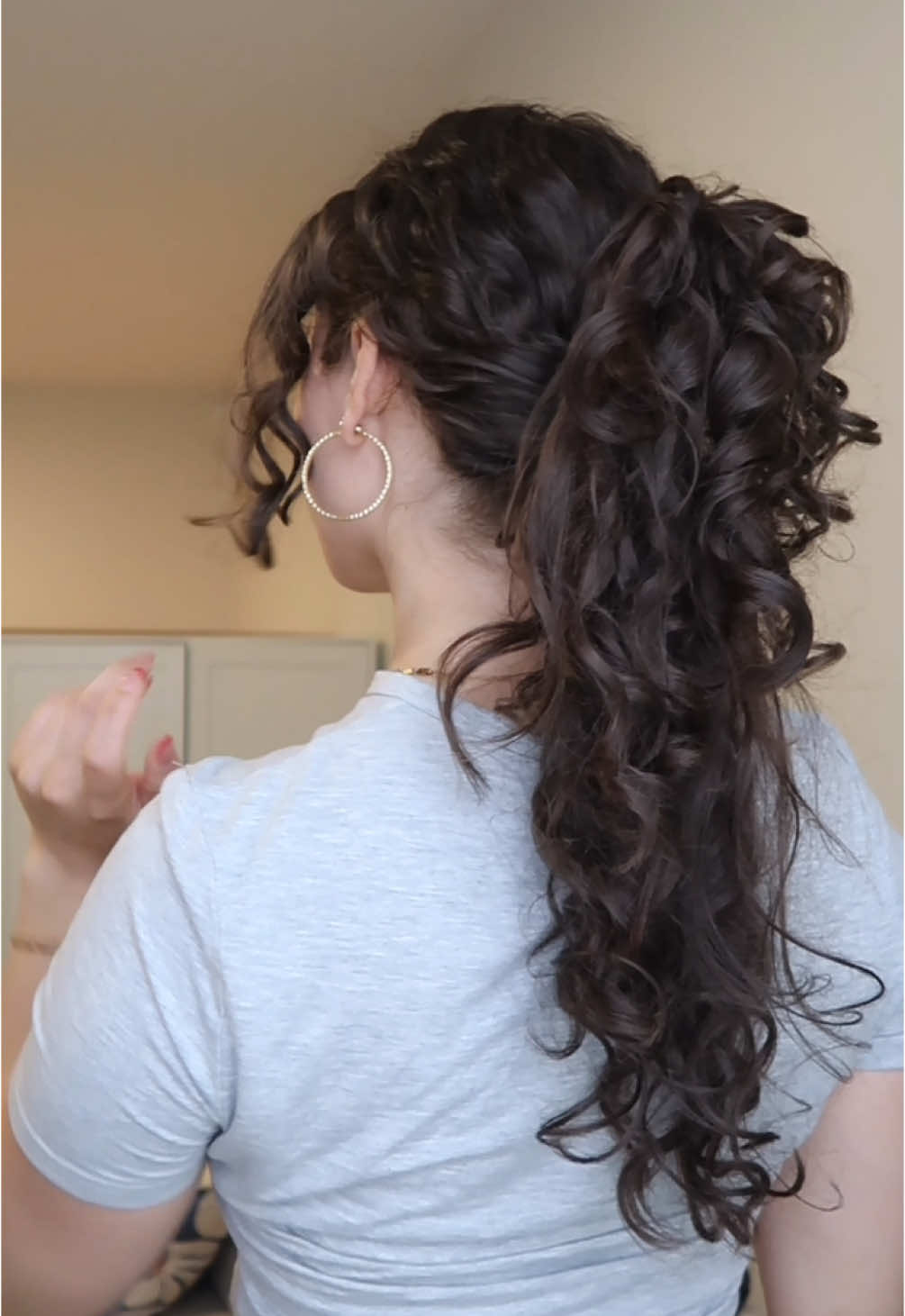 Spring hairstyle idea ❤️❤️ #spring#hairstyle #hair 