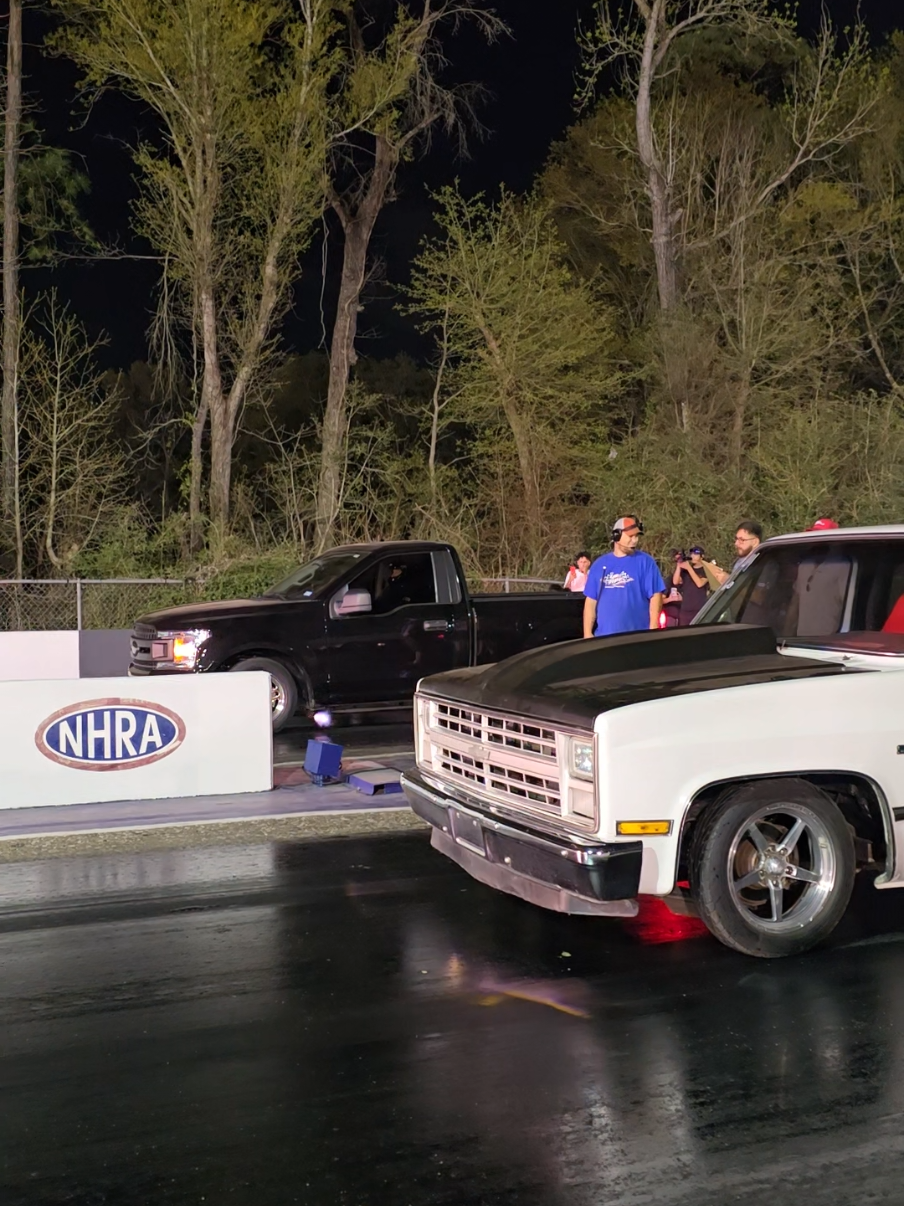 Boosted F-150 vs C10 #racingfx #turbo #boosted #f150 #c10 #cammed #racetruck #dragrace #dragracing 