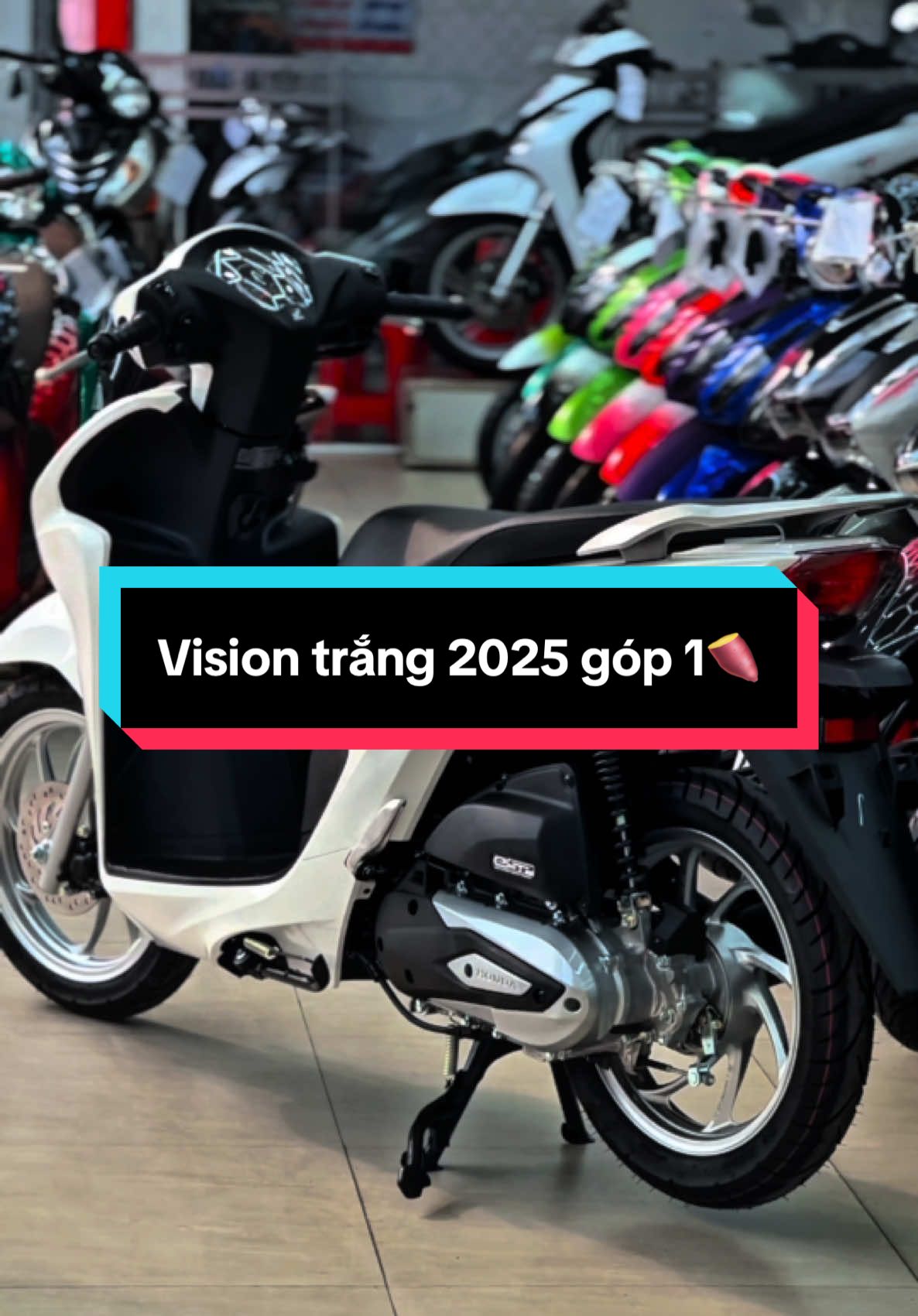 Vision trắng 2025 góp 1🍠 #honda #thinhhanh #xemaytragop #viral #xemay #hochiminh #hocmon #duyenoxemay #vision #vision110i #110 #110i #110cc #visiondokiengdep #hondavission @Duyên Nơ Xe Máy 🎀 