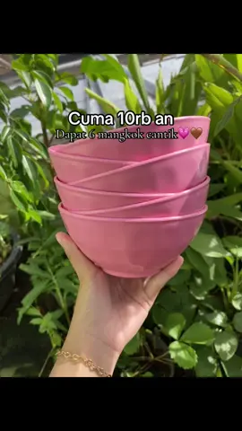Waduh kapan lagi dapat promo mangkok cantik 10k dapat 6 pcs😍🫰🏻 #mangkok #mangkokplastik #mangkokmurah #mangkokviral 