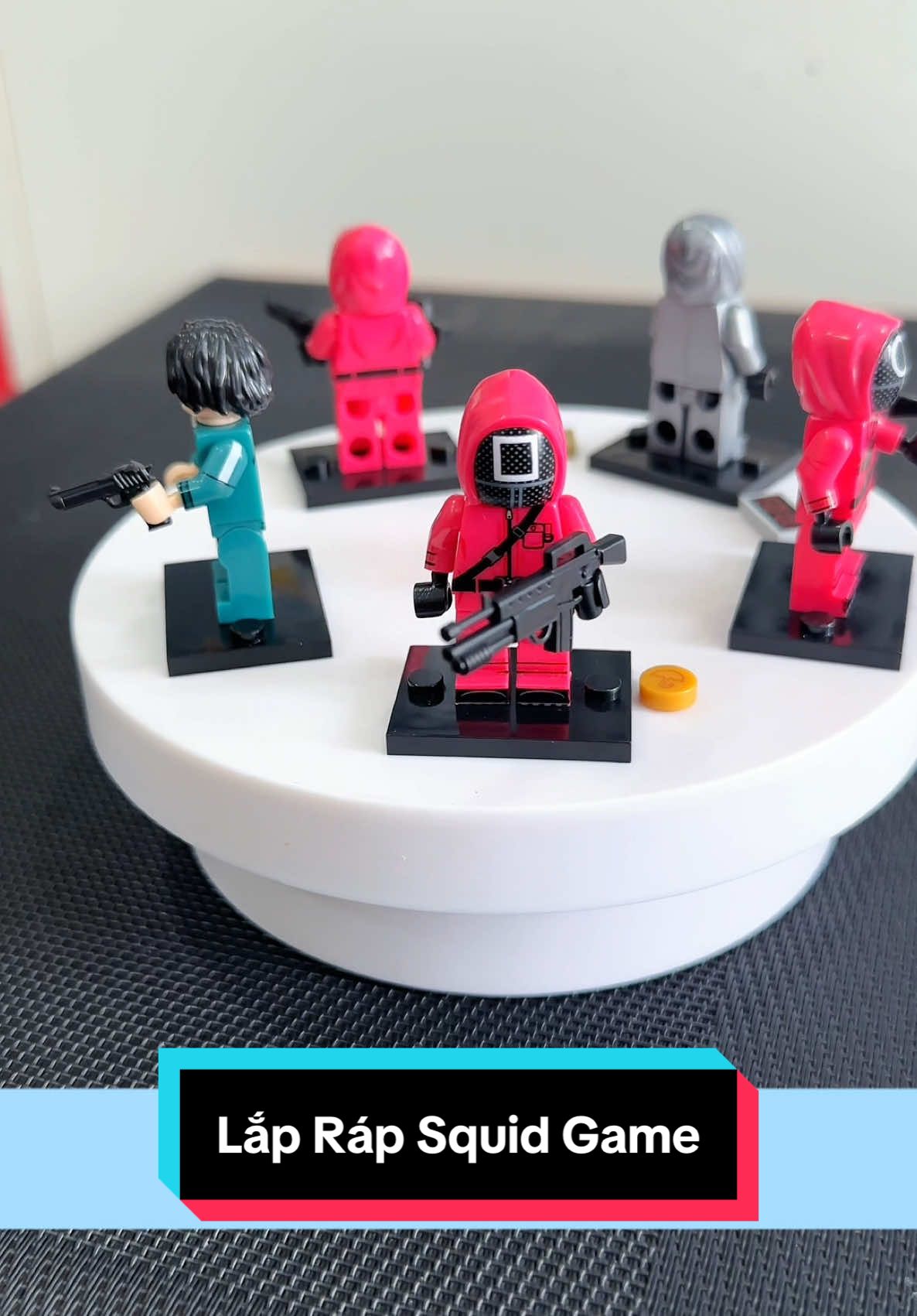 Lắp ráp các nhân vật SQUID GAME siêu hót hít #SquidGame #dochoi #dochoichobe #xuhuong #viral #dochoibetrai #dochoilaprap #dochoixephinh #minifigure 