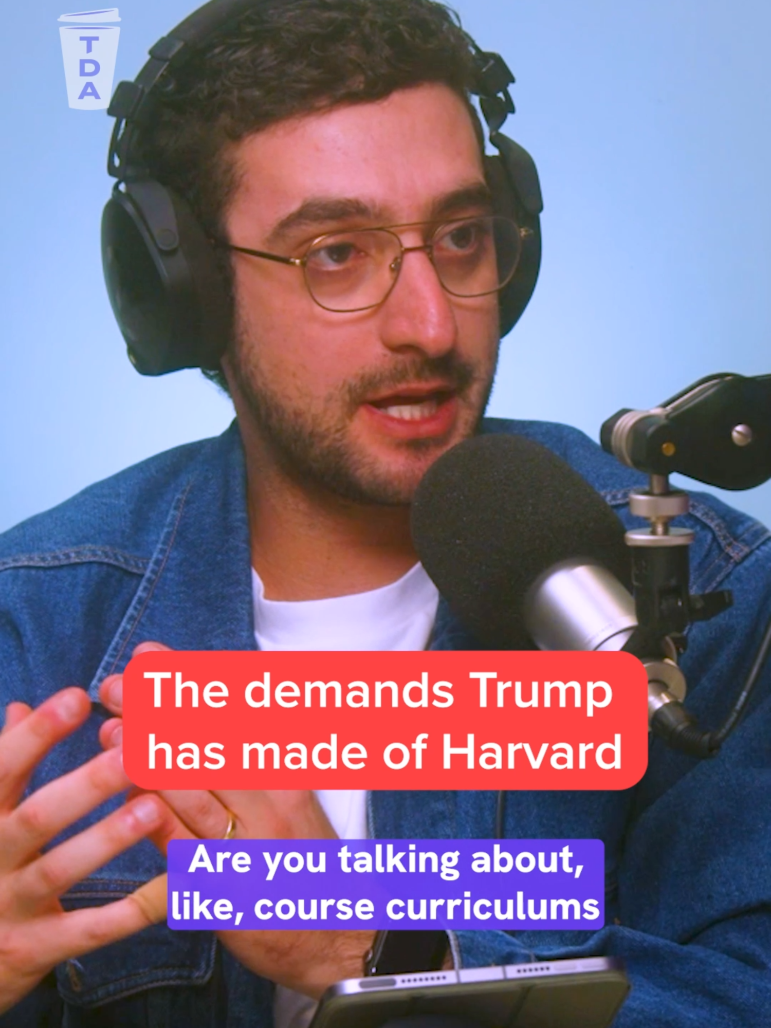 Why is Trump threatening Harvard? | Watch the full episode on YouTube or listen wherever you get your podcasts 🎧▶️ #podcasts #news #harvard #trump