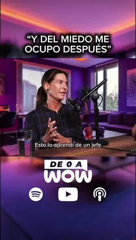 Carla Olivieri, una de las voces más influyentes sobre el liderazgo y la educación en el país 🇵🇪, nos cuenta uno de sus consejos de vida más importantes. ¿Cómo podemos hacer para lidiar con ese temor que nos impide crecer? 🤔 En este nuevo episodio de “De 0 a WOW” 🎙️, la inspiradora Carla Olivieri nos contó una experiencia que la marcó y de la cual aprendió una valiosa lección para confrontar el miedo al tomar decisiones importantes 🙌.   ➡️Disfruta el episodio completo en el link de nuestra bio o en: 🎙️ ⁠Spotify o Apple Podcasts: De 0 a WOW 💻 YouTube: WOW Perú #De0AWOW #motivacion #peru #miedos #carlaolivieri 